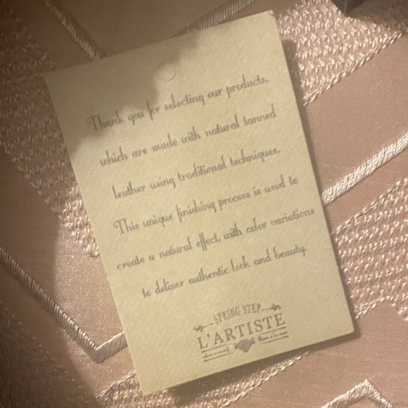 Final Sale 🌹L’Artiste Spring Step Black Embossed Leather Ankle Boots w box - Picture 4 of 11